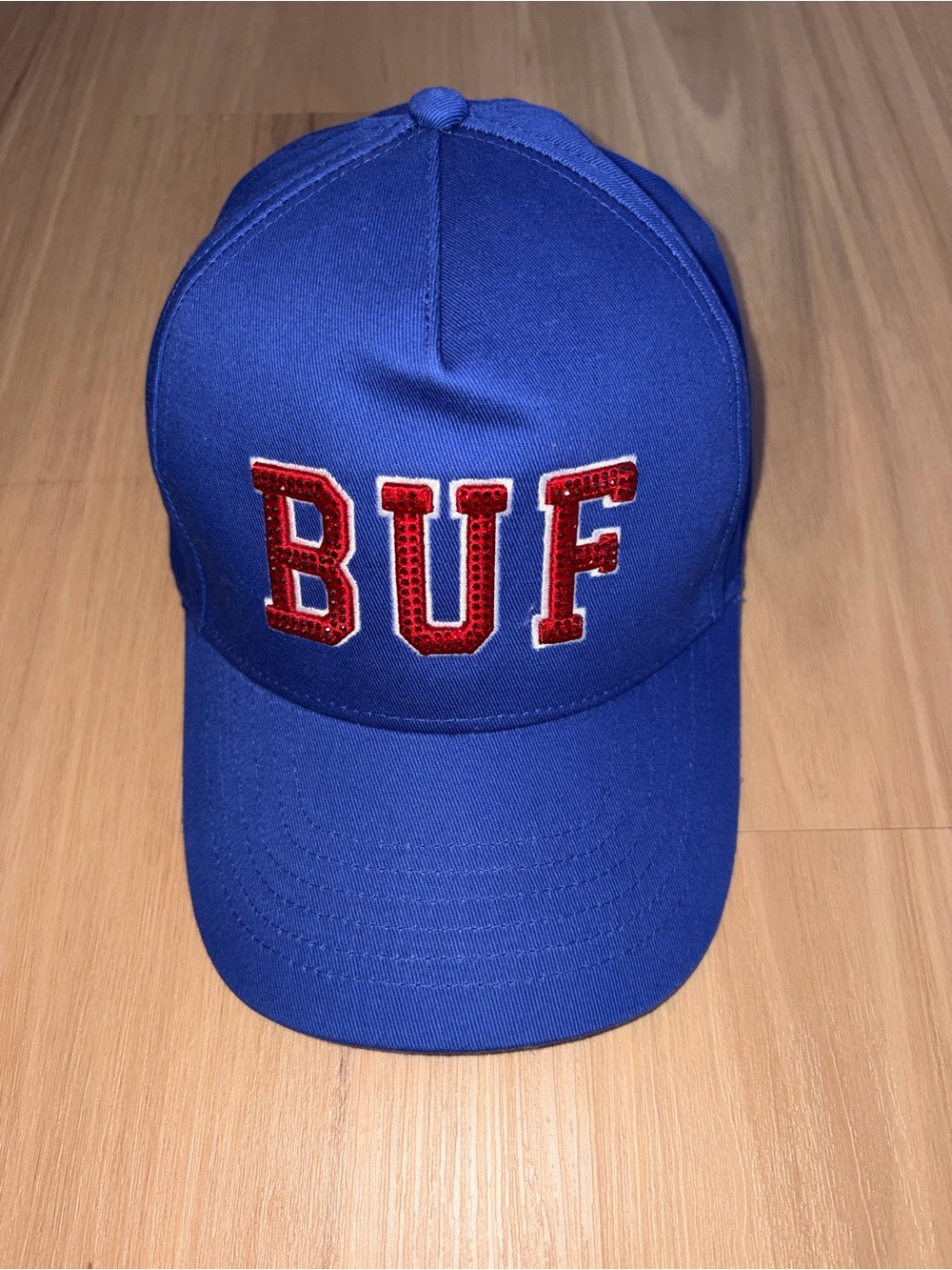 BUFFALO BILLS Women’s Blue 'BUF' Baseball Cap - Trucker Hat